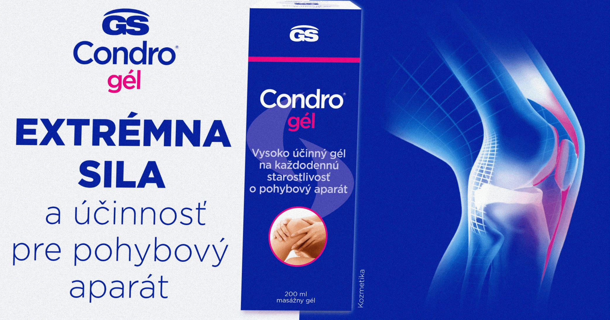 GS Condro gél - banner extrémna sila