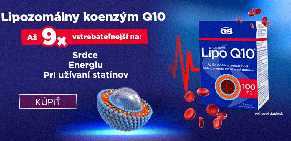 GS Koenzým LIPO Q10 - titulný banner