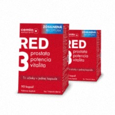 Cemio RED3®, 2× 90 kapsúl, zosilnená receptúra